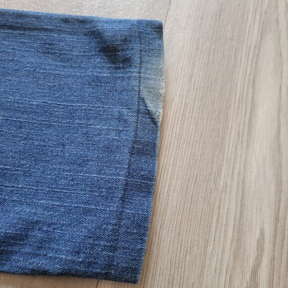 Womens Mid-Rise Blue Denim Jeans 8M SAMPLE By Levis Made In Colombia - Picture 5 of 7